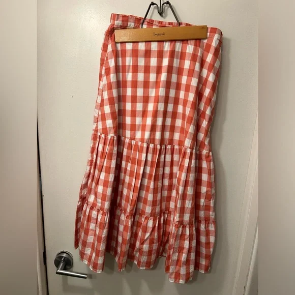 GAP Gingham Midi Skirt - Picture 5 of 5